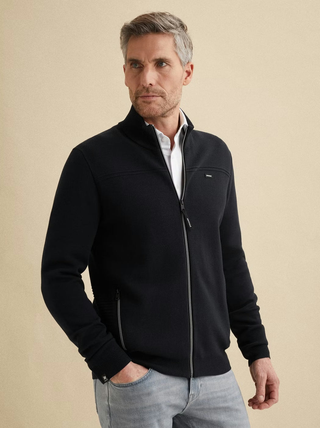 VKC2602354-5073 Vest donkerblauw