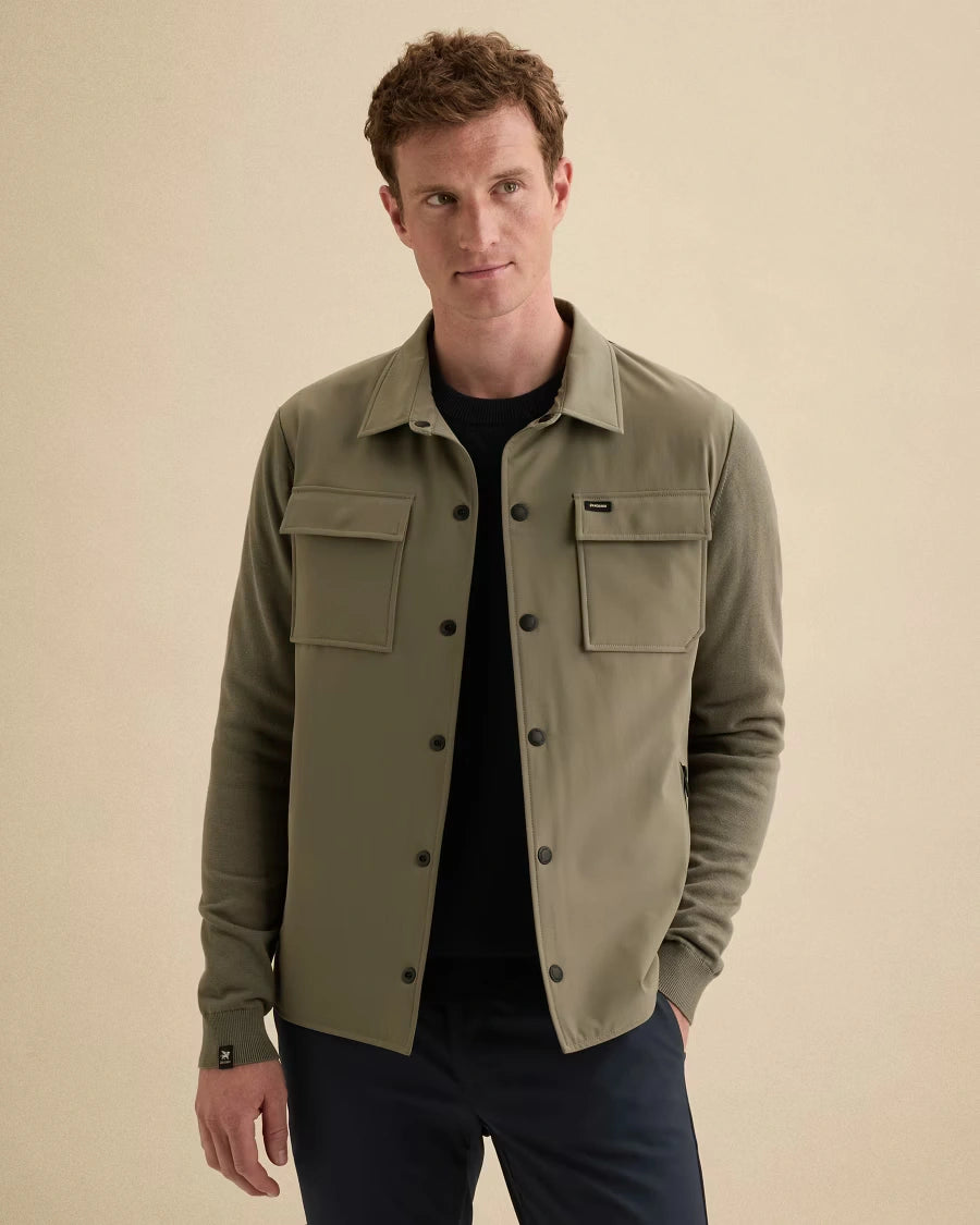 Overshirt Contrast Groen