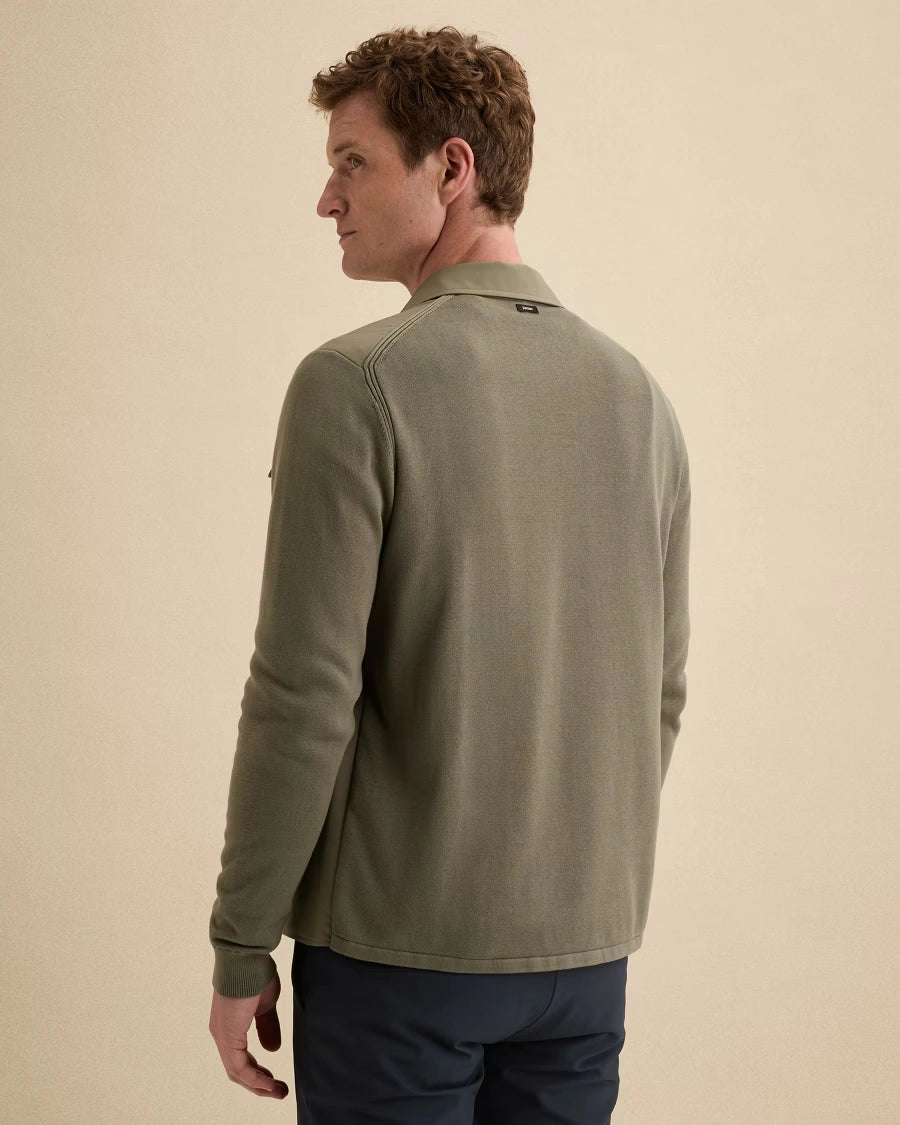 Overshirt Contrast Groen