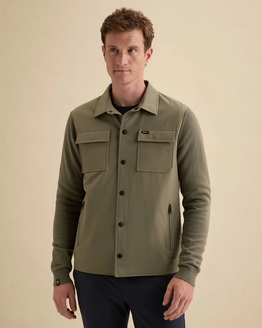 Overshirt Contrast Groen