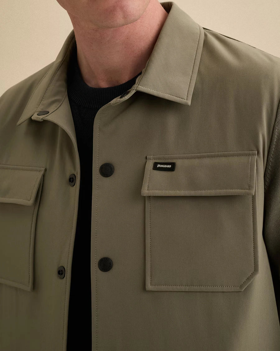 Overshirt Contrast Groen