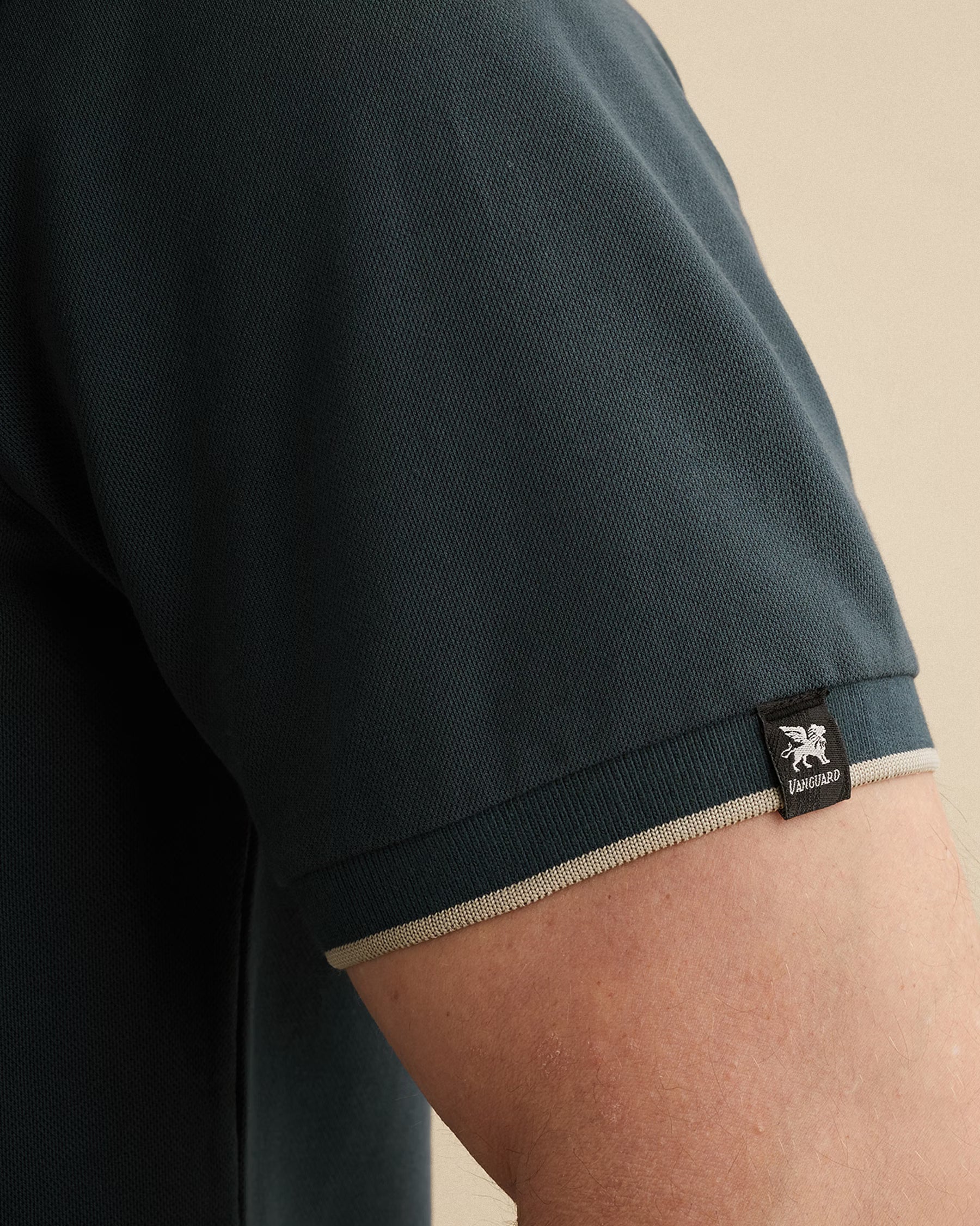 Polo Blauw Comfort Stretch