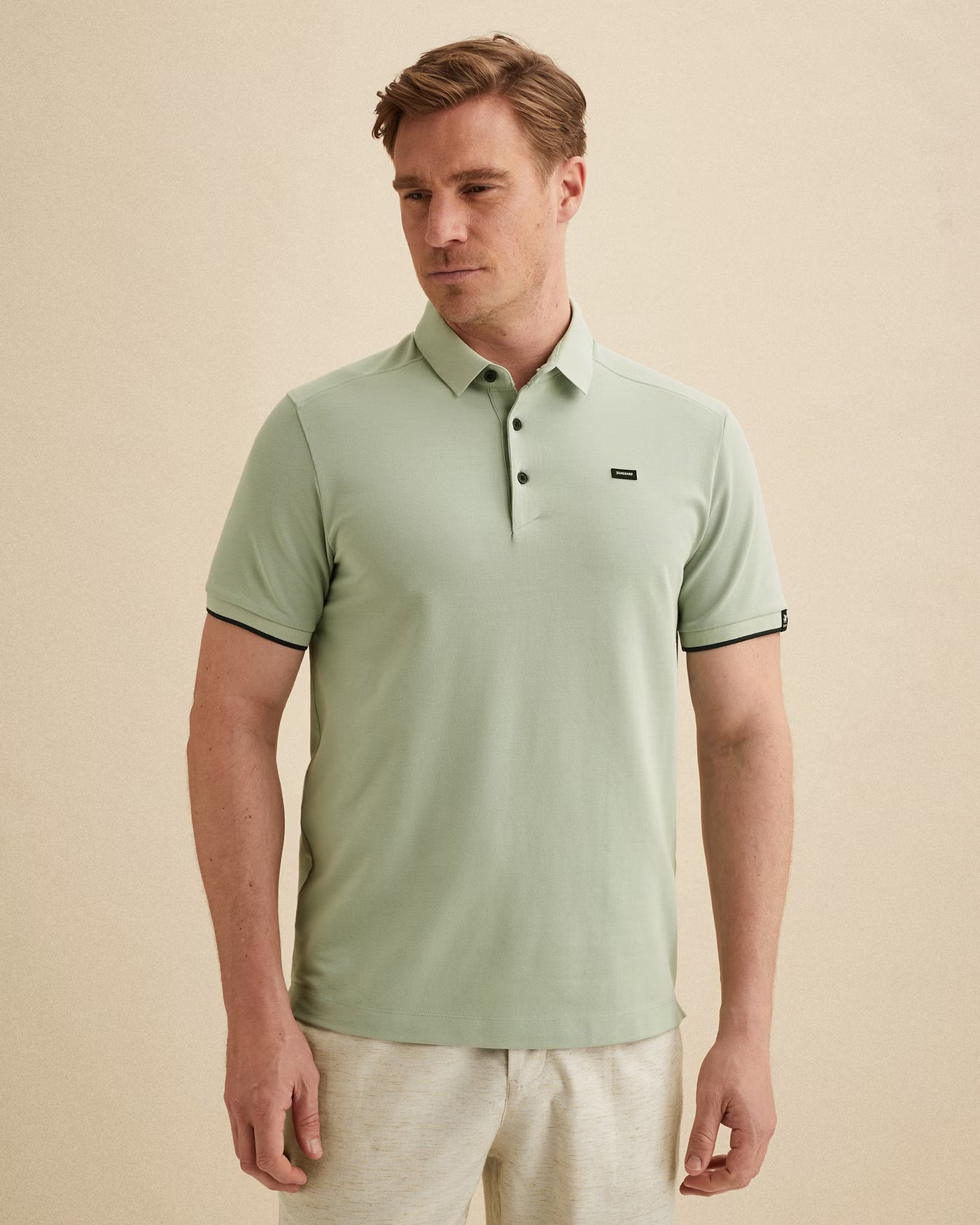 Polo Lichtgroen Comfort Stretch