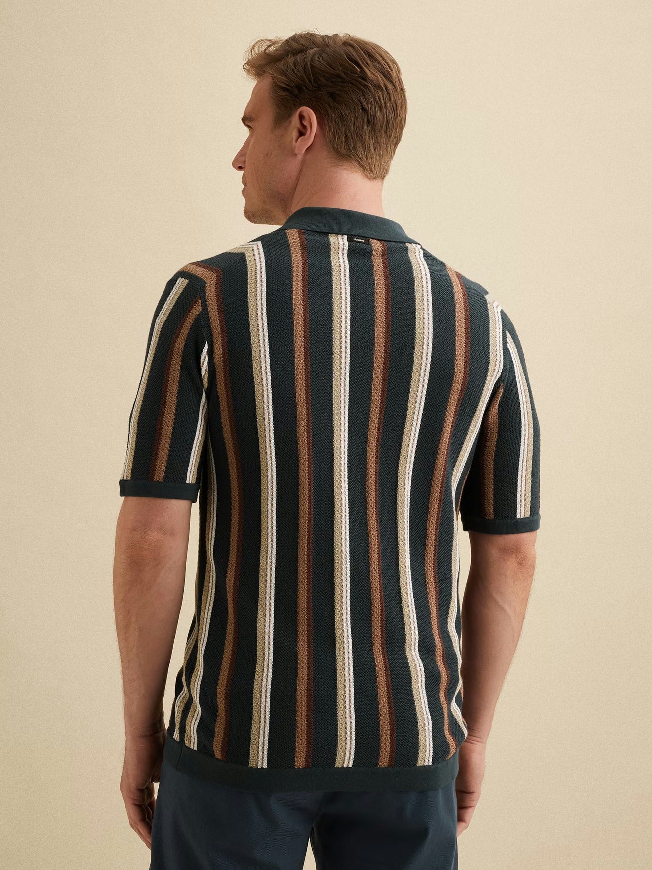 Polo Korte Mouw Midnight Navy