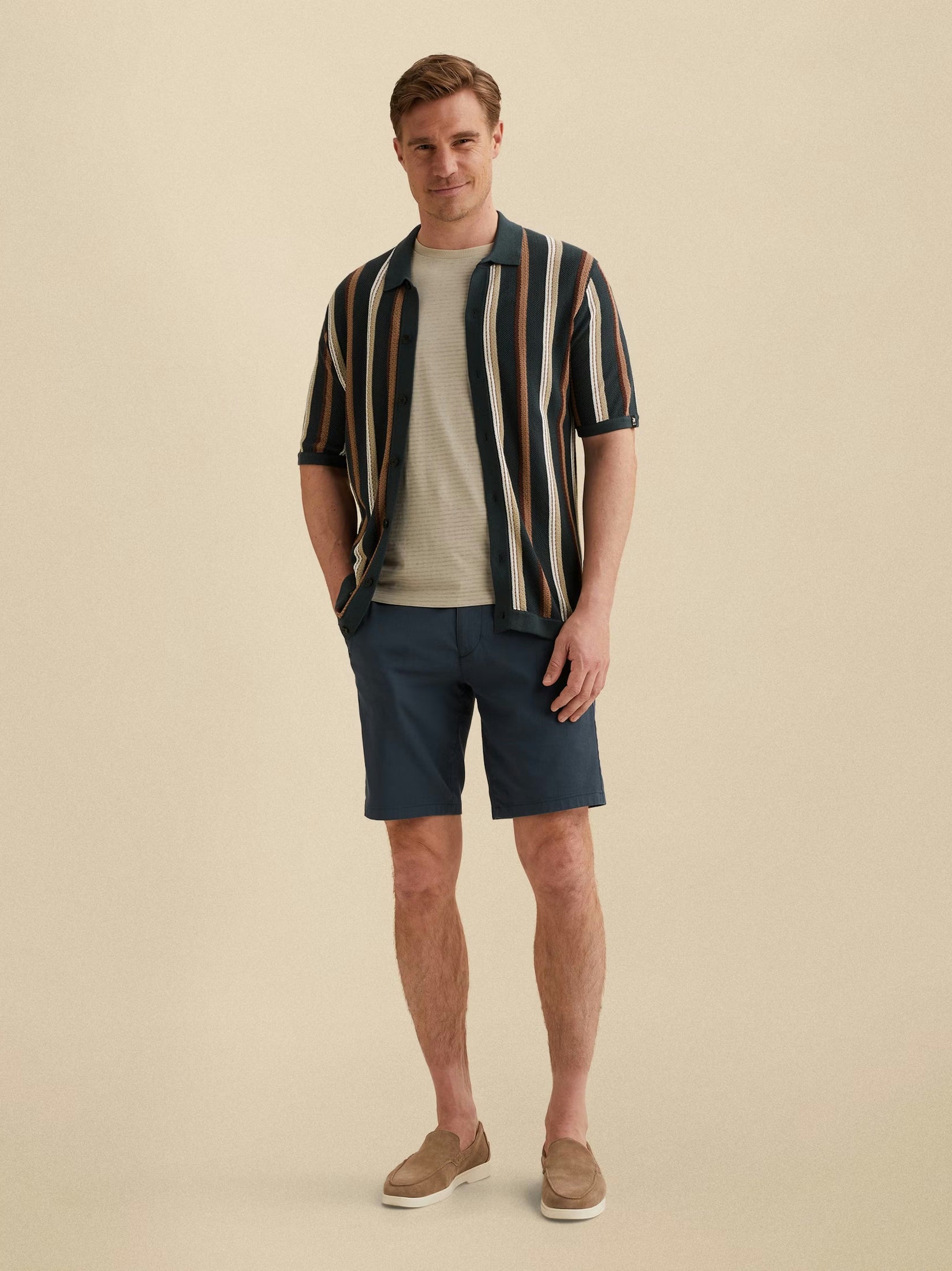 Polo Korte Mouw Midnight Navy - Castelijn mode