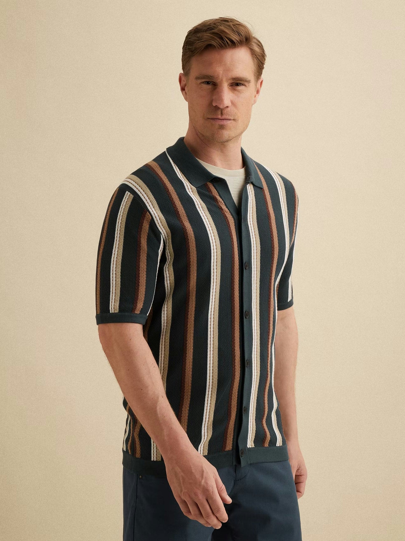 Polo Korte Mouw Midnight Navy - Castelijn mode