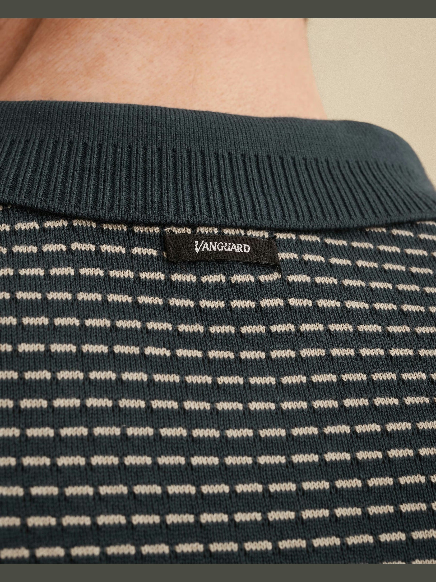 Polo Midnight Navy Fijngebreid