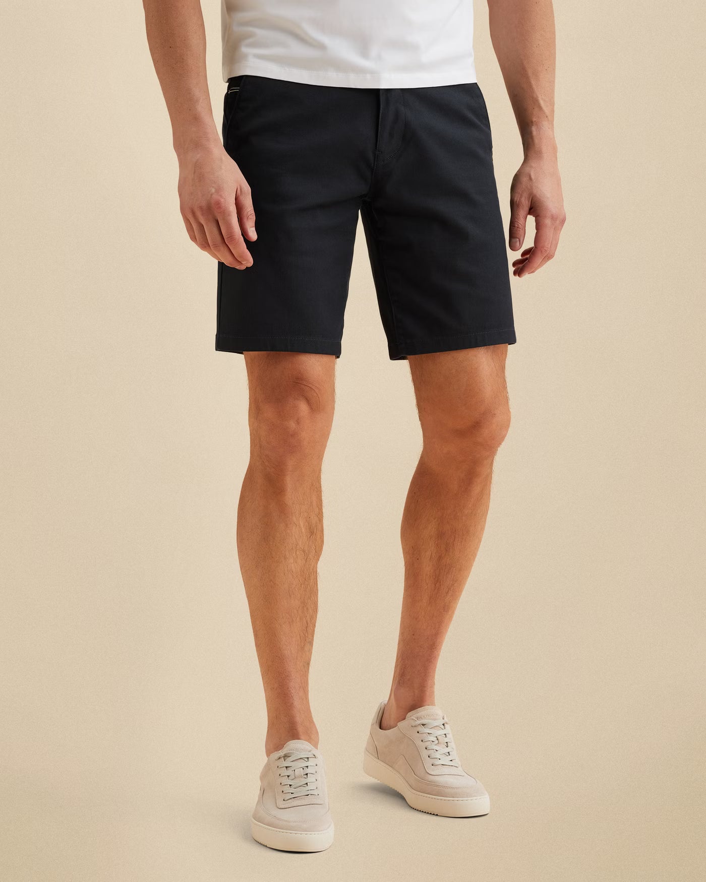 V65 Shorts Donkerblauw Stretch