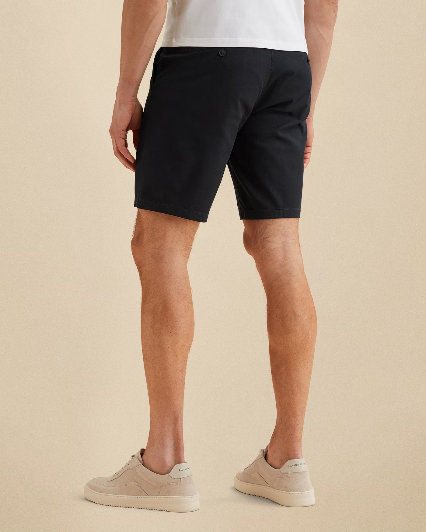 V65 Shorts Donkerblauw Stretch