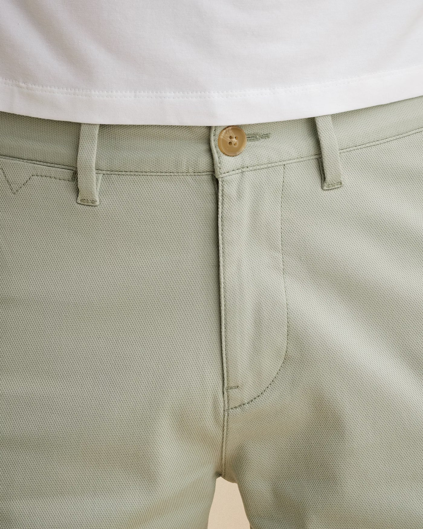 V65 Shorts Lichtgroen Stretch