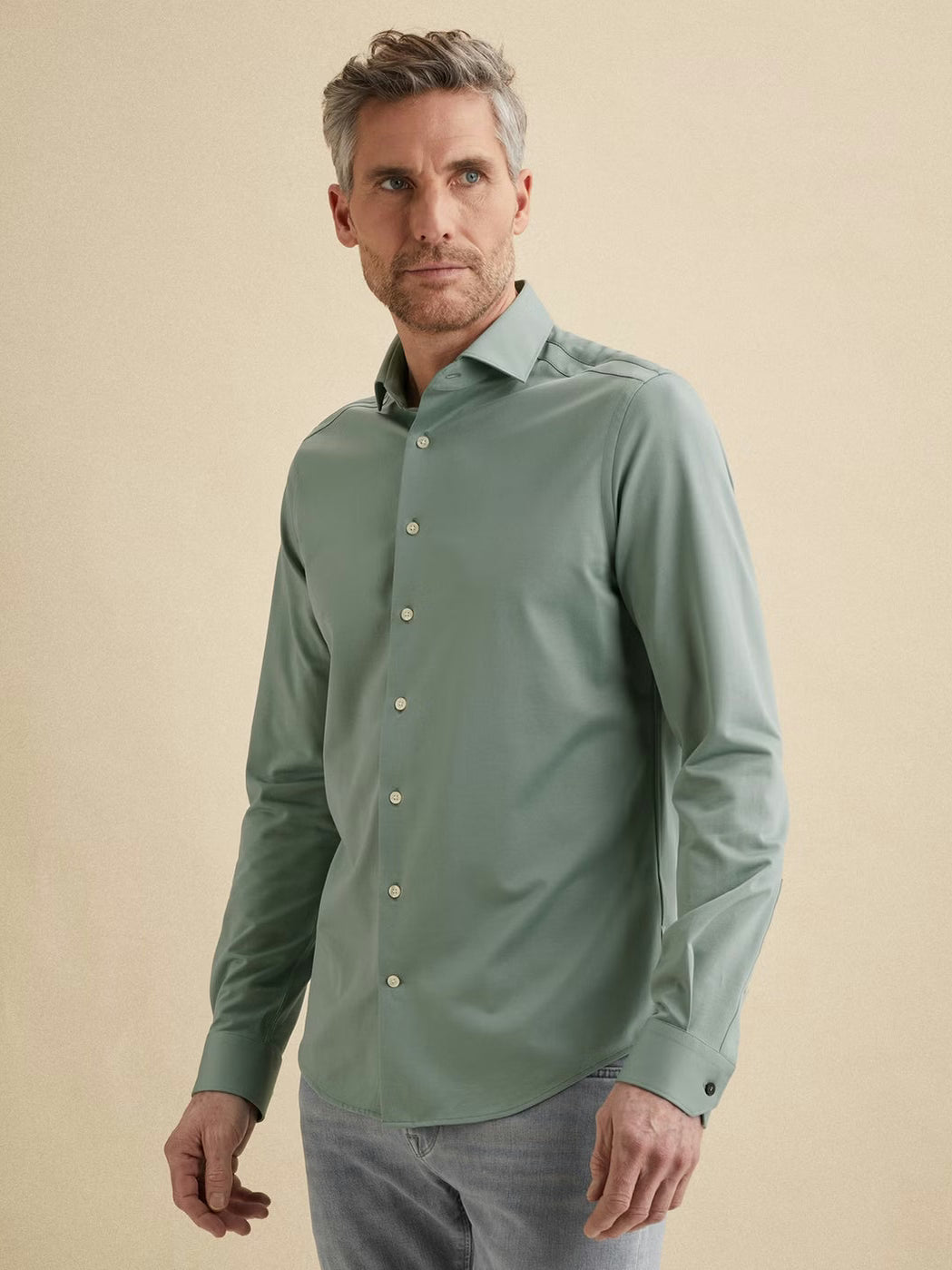 VSI2602201-5144 Overhemd zeegroen