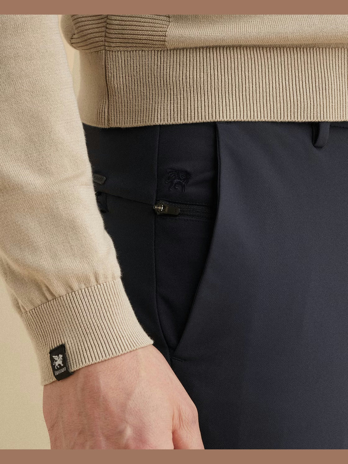 VTR2602600-5073 V12 Chino donkerblauw