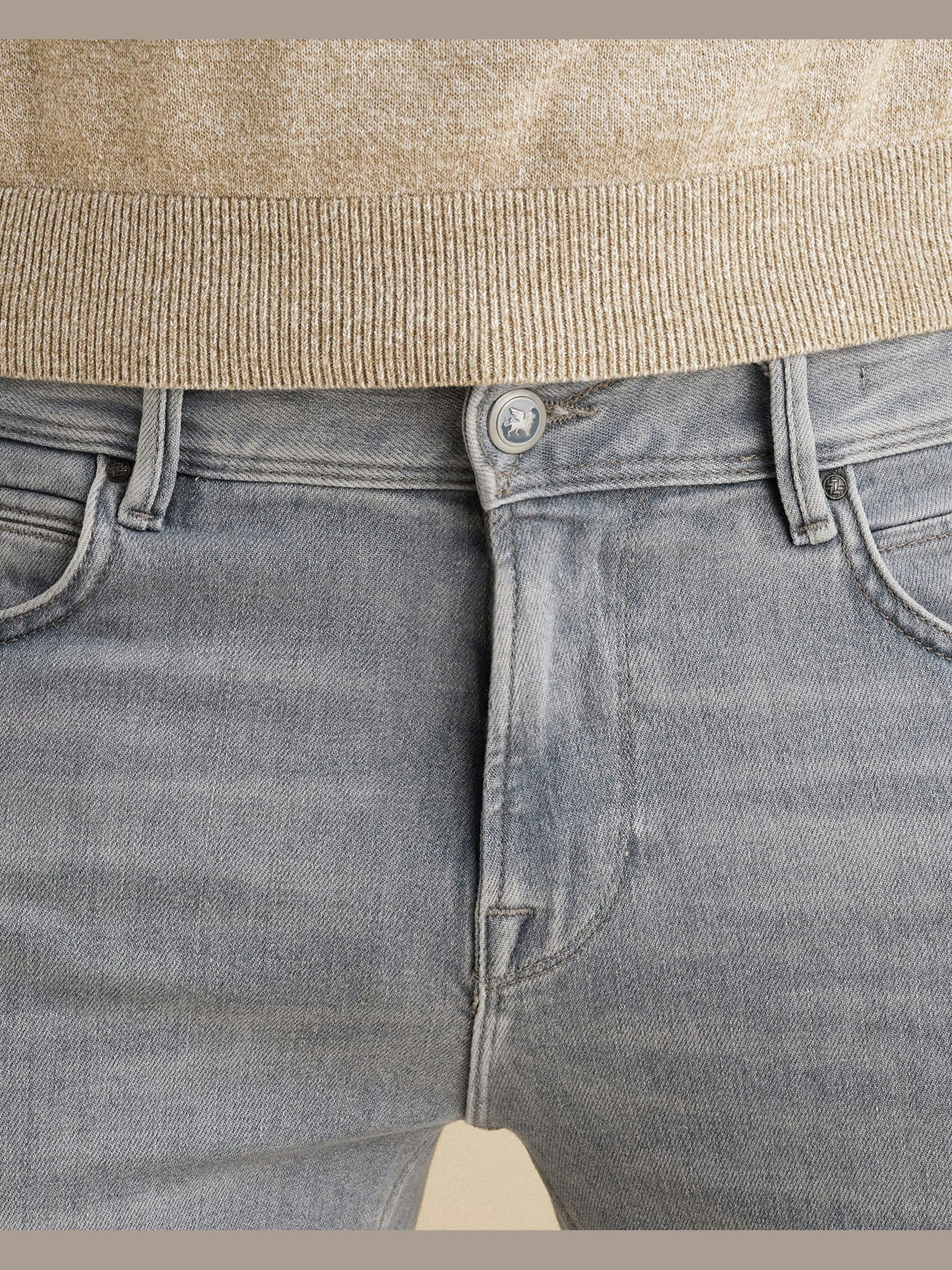 VTR2602710-LGM V7 Jeans grijs - Castelijn mode