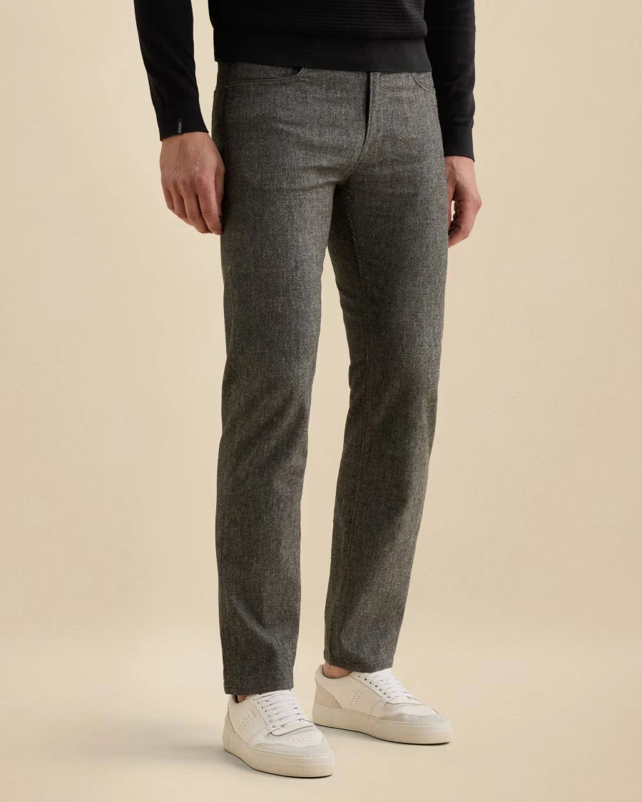 V40 Straight Fit Broek Grijs