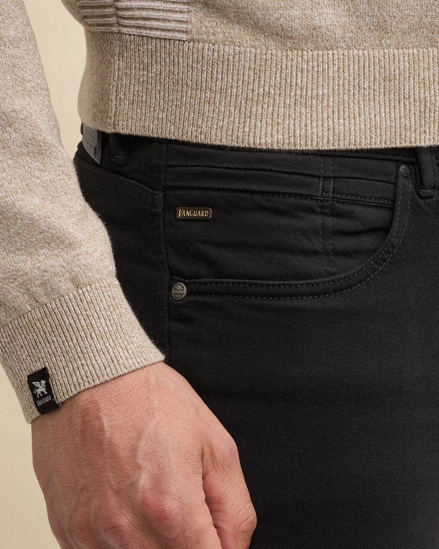 V7 Rider Jeans Zwart