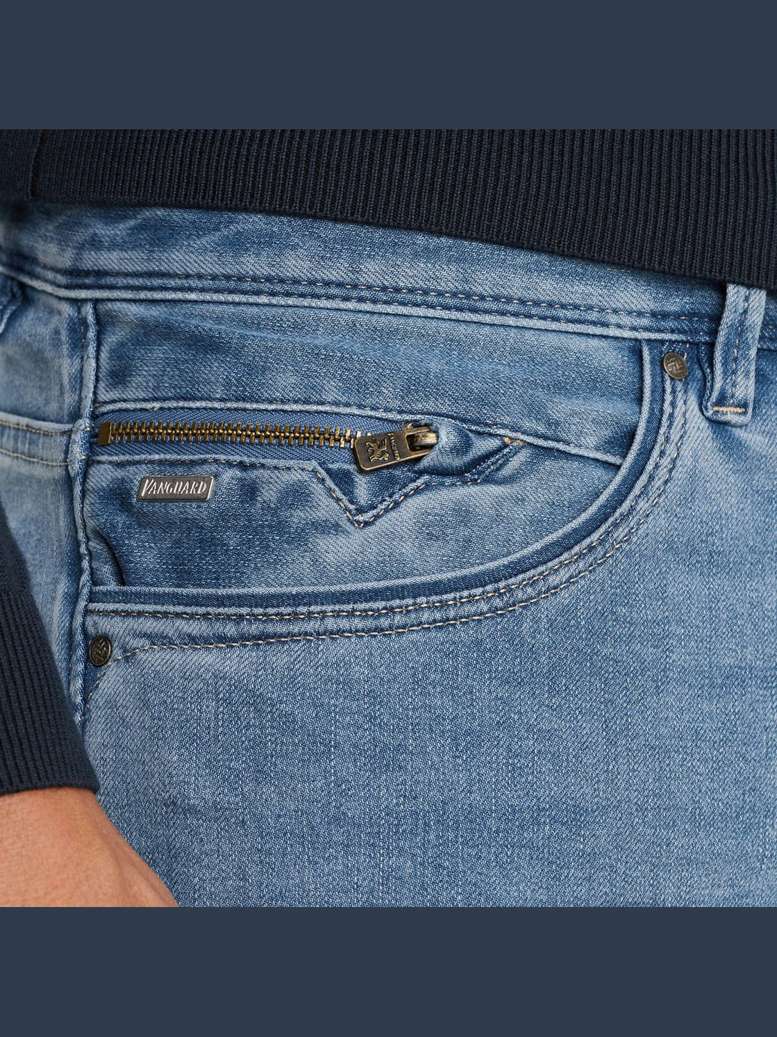 VTR850-BSF V850 slim fit jeans - Castelijn mode