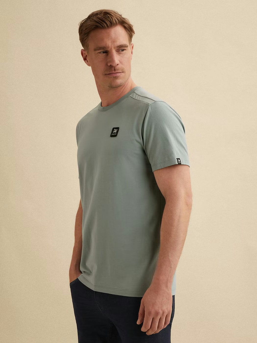 VTSS2602502-5144 T-shirt grijs/groen
