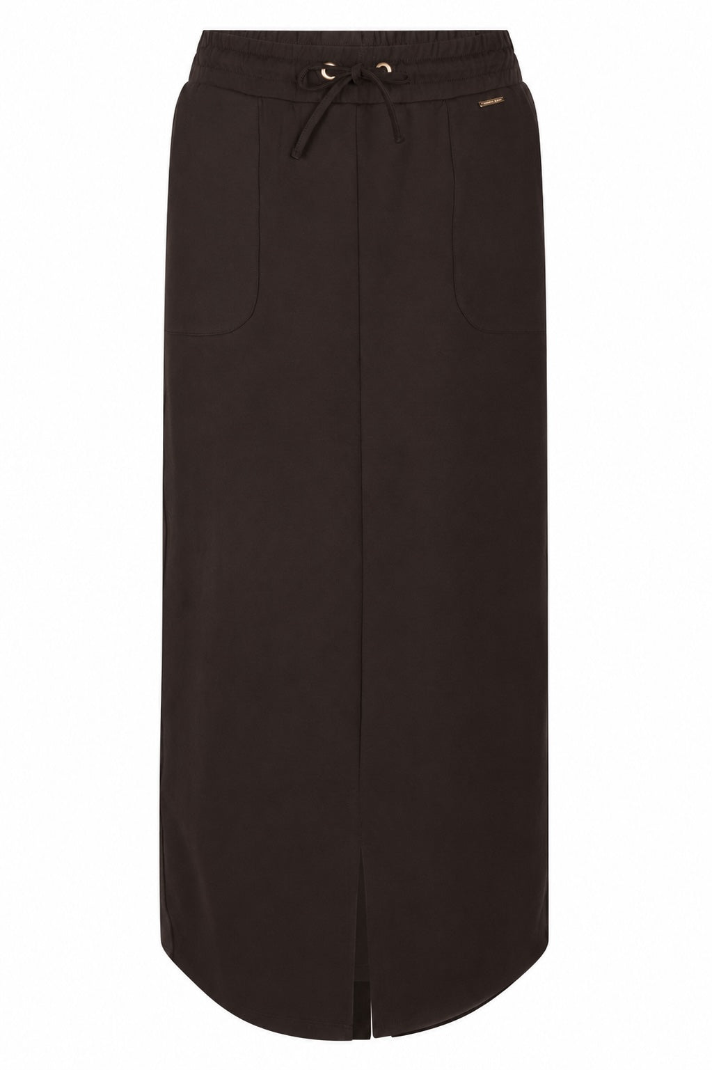 Fonda Maxi Rok Donkerbruin