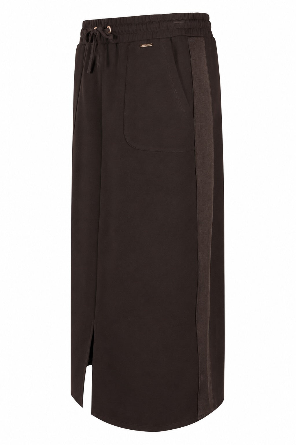 Fonda Maxi Rok Donkerbruin