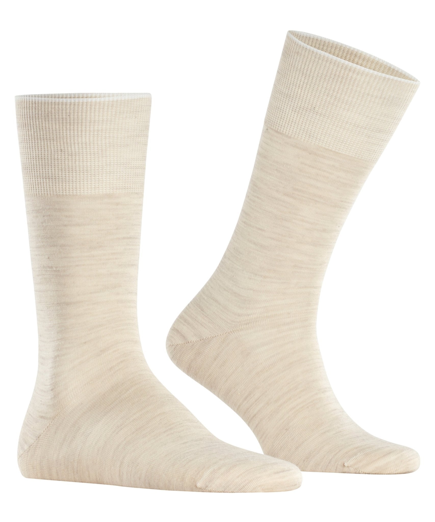 Airport Heren Sokken Beige Melange - Castelijn mode