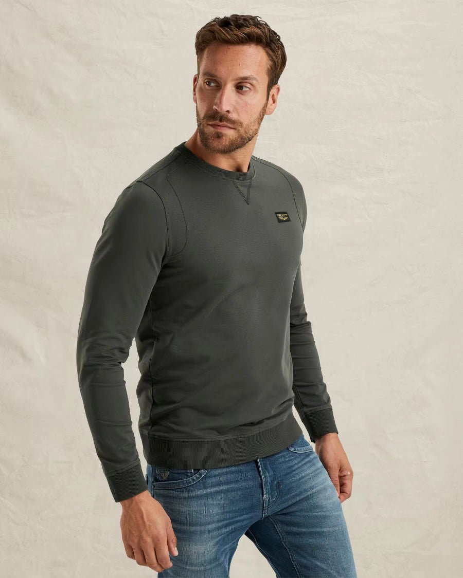 American Classic Sweater Donkergroen - Castelijn mode