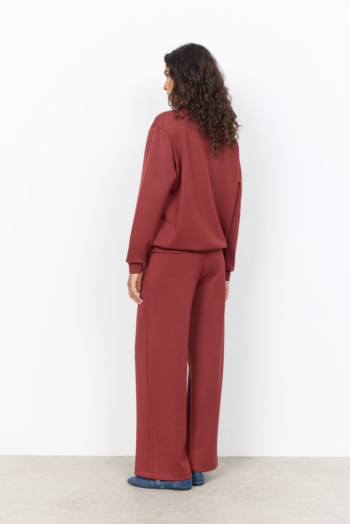 Banu Sweater Bordeaux - Castelijn mode