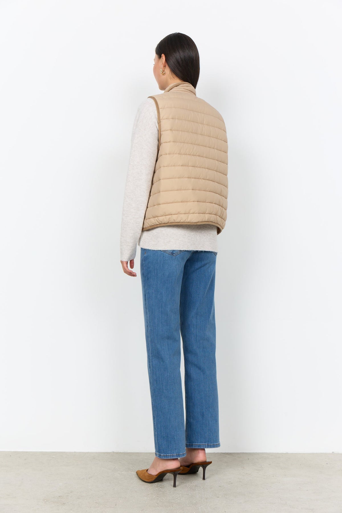Benete Bodywarmer Camel - Castelijn mode