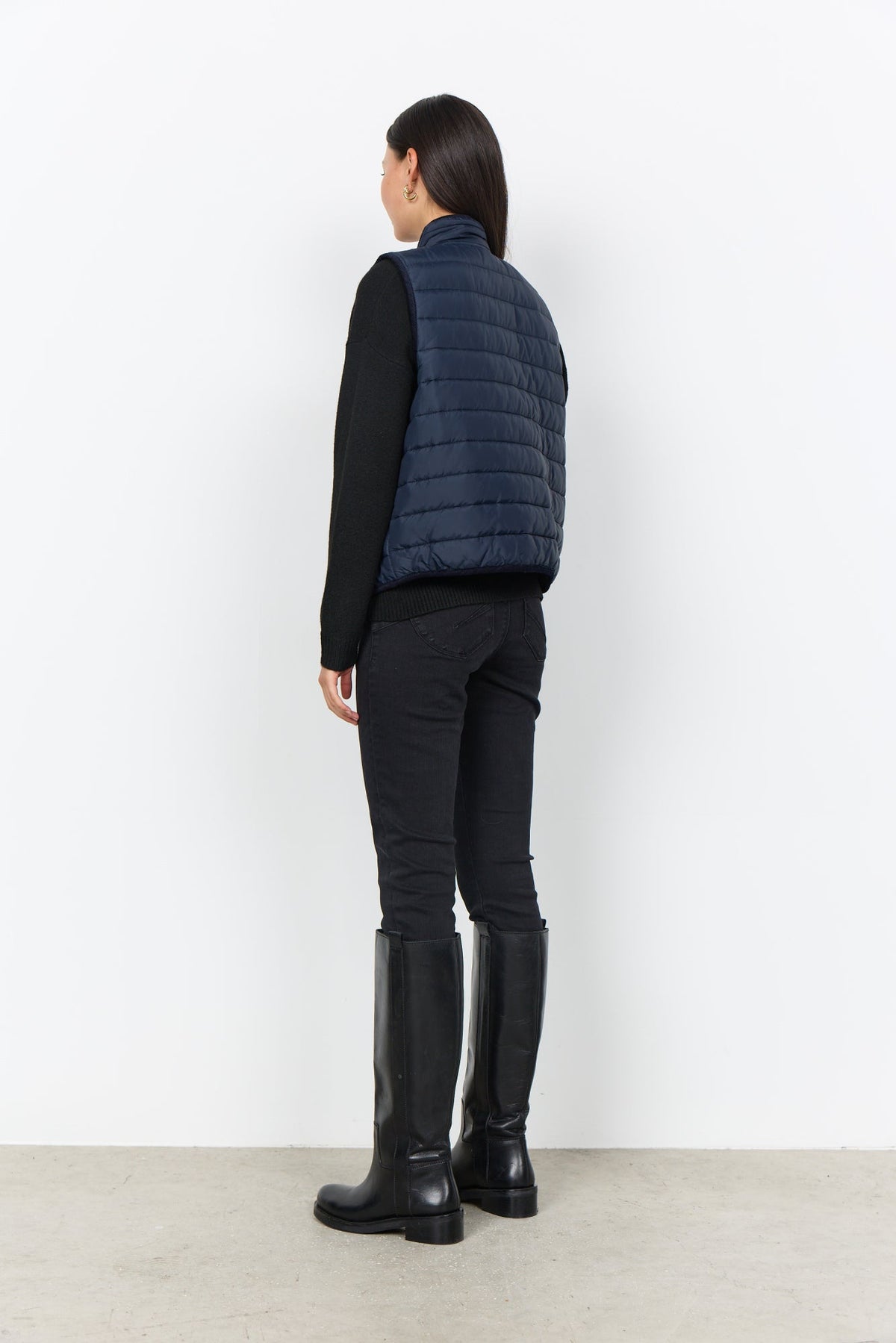 Benete Bodywarmer Donkerblauw - Castelijn mode
