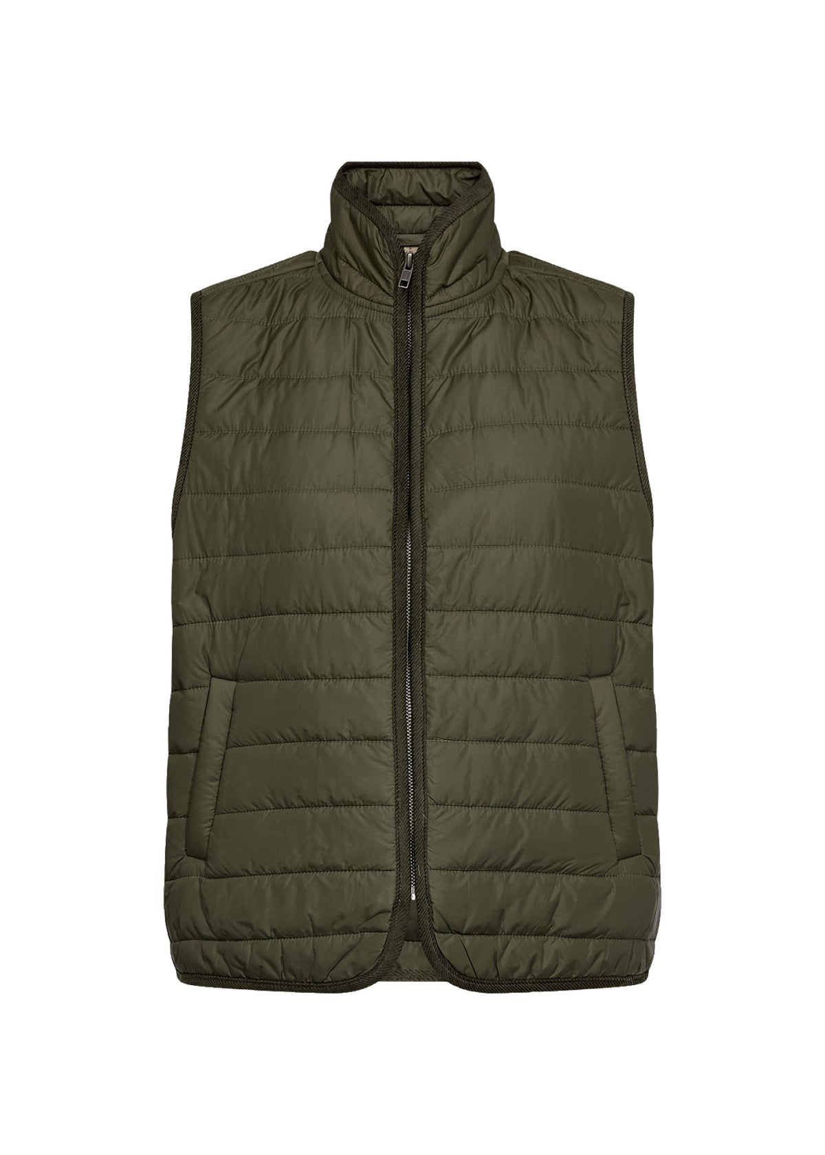Benete Bodywarmer Donkergroen - Castelijn mode