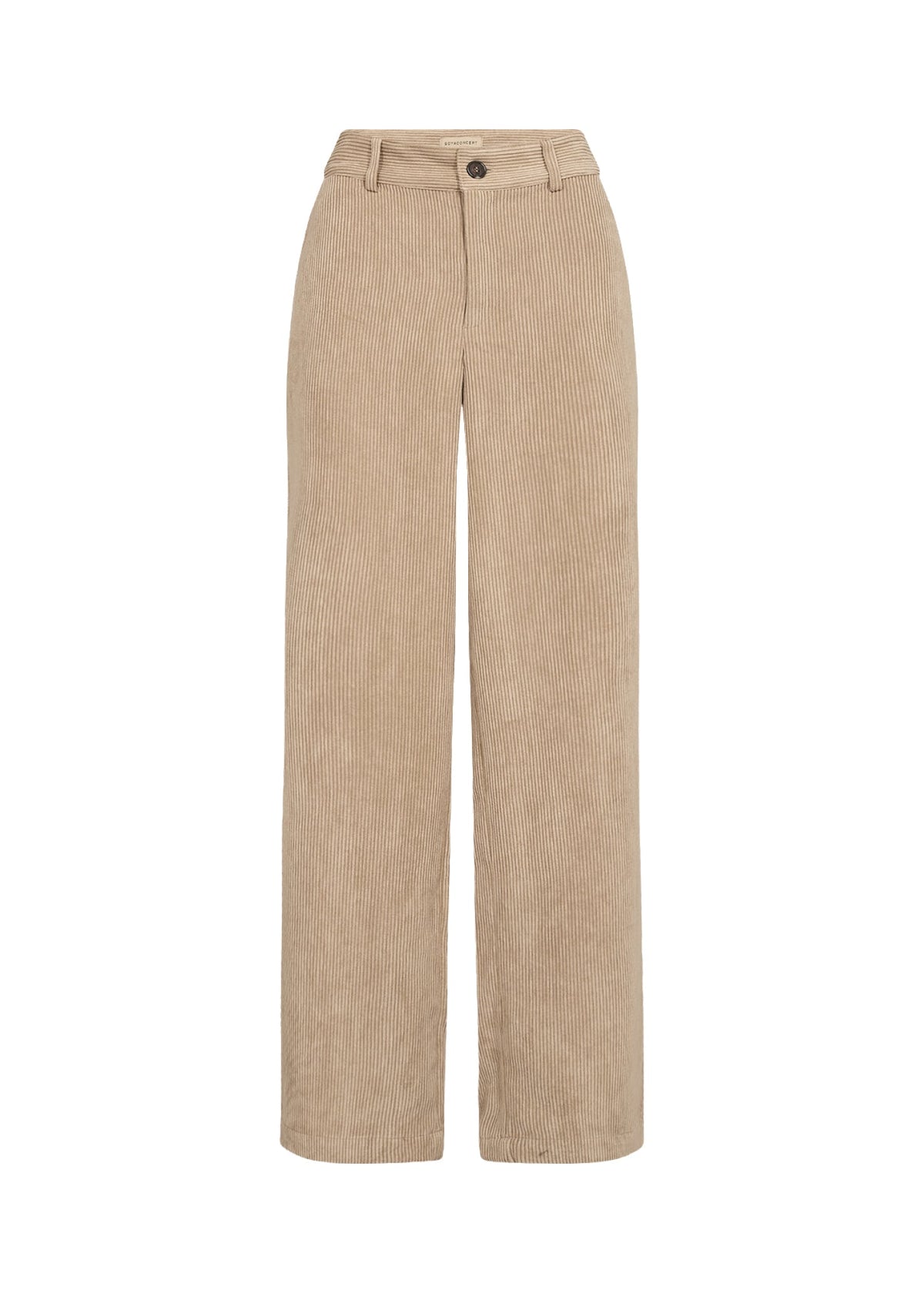 Bindi Broek Wijde Pijp Corduroy Camel - Castelijn mode