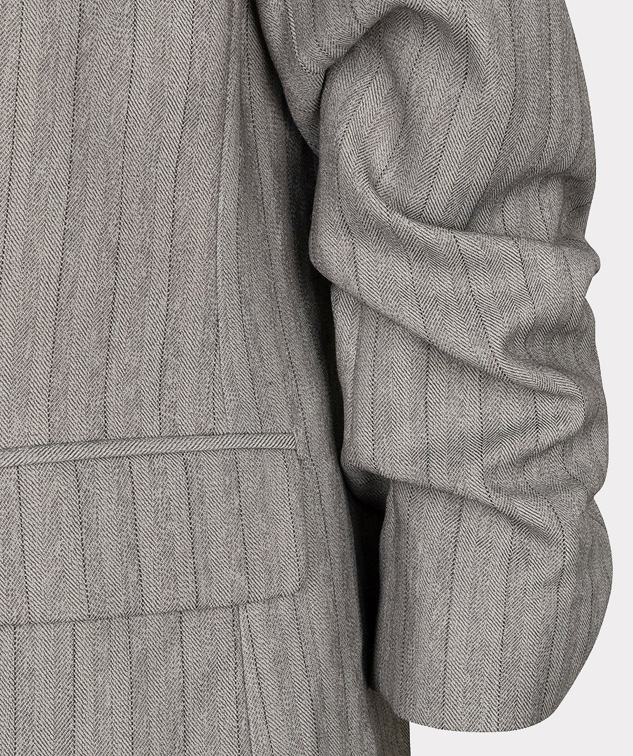 Blazer Visgraat Grijs - Castelijn mode
