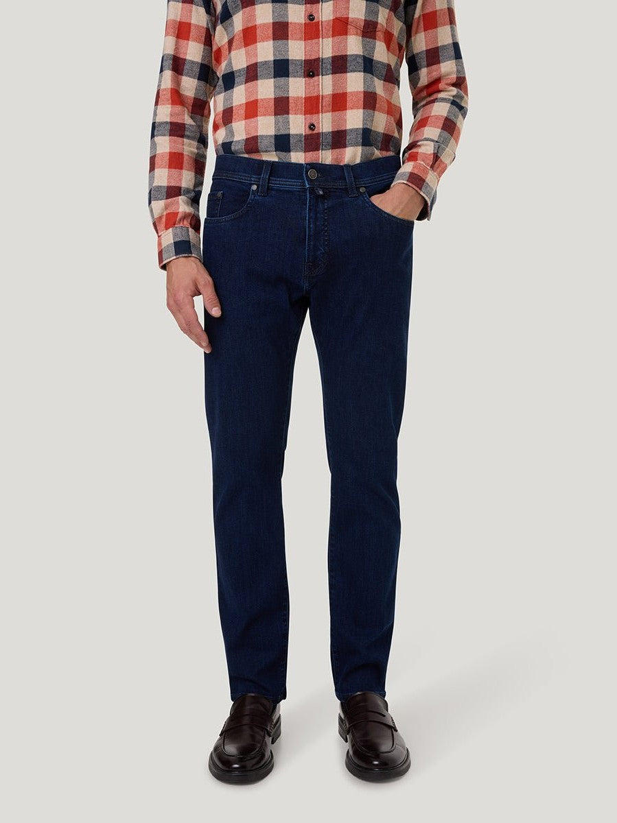 C7 34510.8054 6811 jeans donker blauw - Castelijn mode