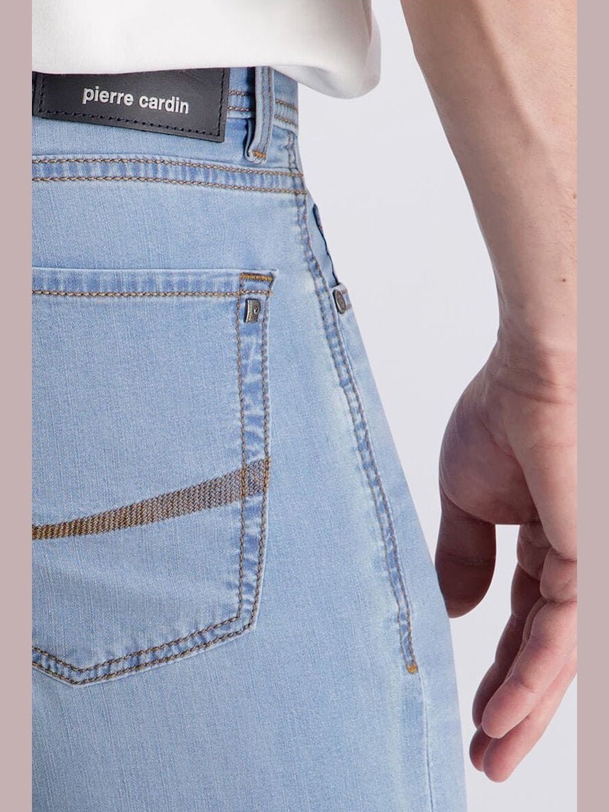 C7 34520.8206_6854 Short Lichtblauw Denim - Castelijn mode
