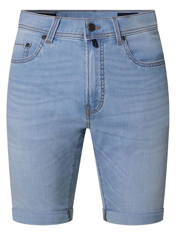 C7 34520.8206_6854 Short Lichtblauw Denim - Castelijn mode