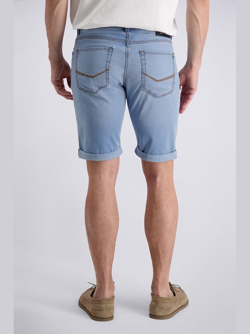 C7 34520.8206_6854 Short Lichtblauw Denim - Castelijn mode