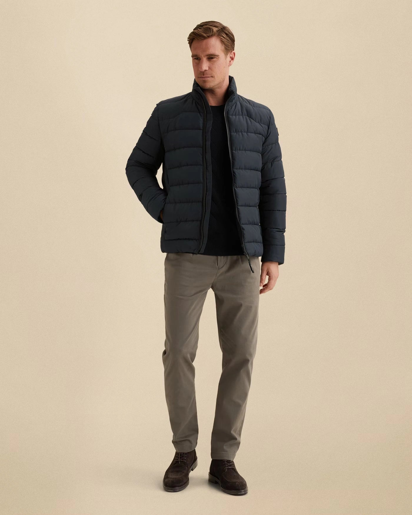 Crankchaser Short Jacket Donkerblauw - Castelijn mode