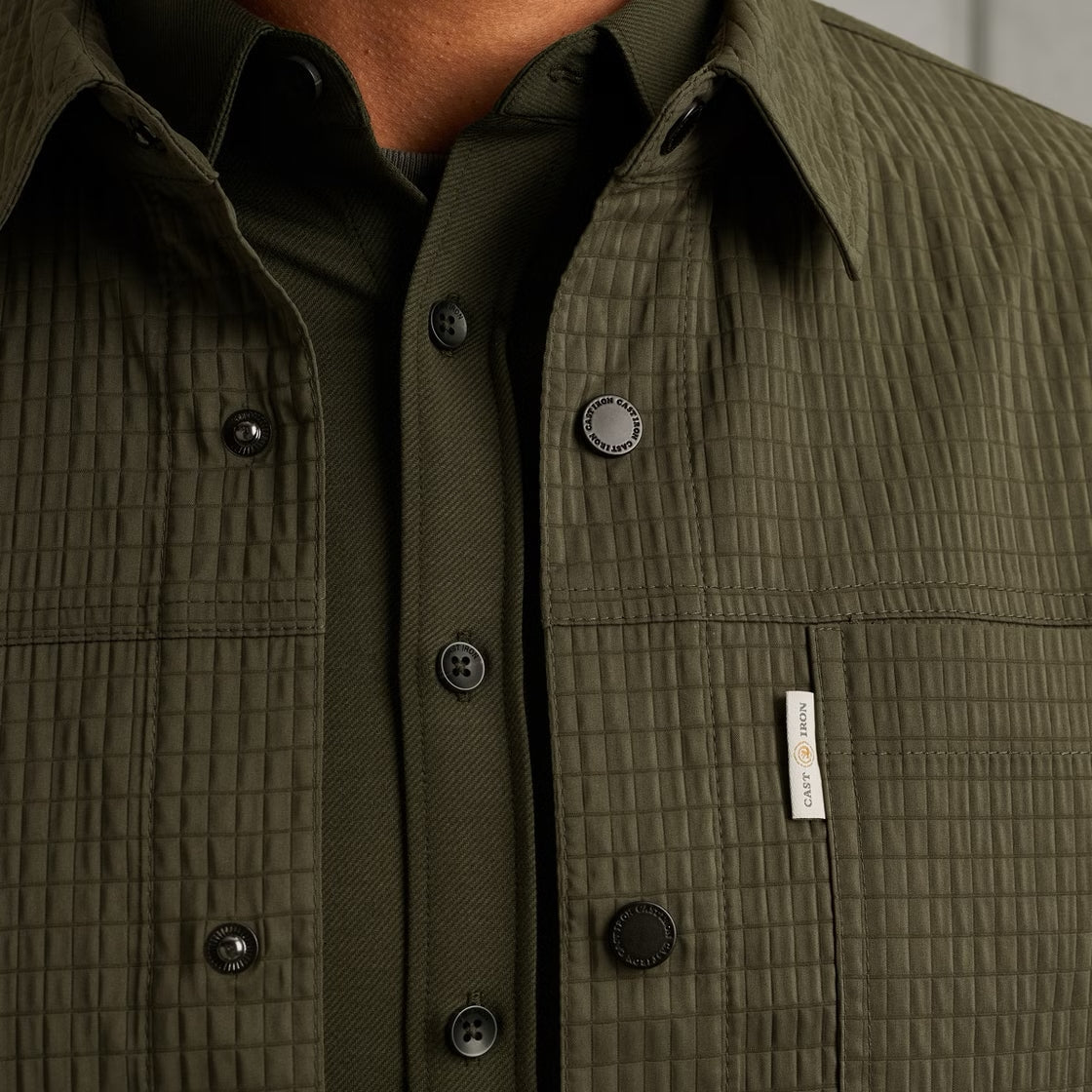 CSI2510259 - 6513 Overshirt met drukknopen - Castelijn mode