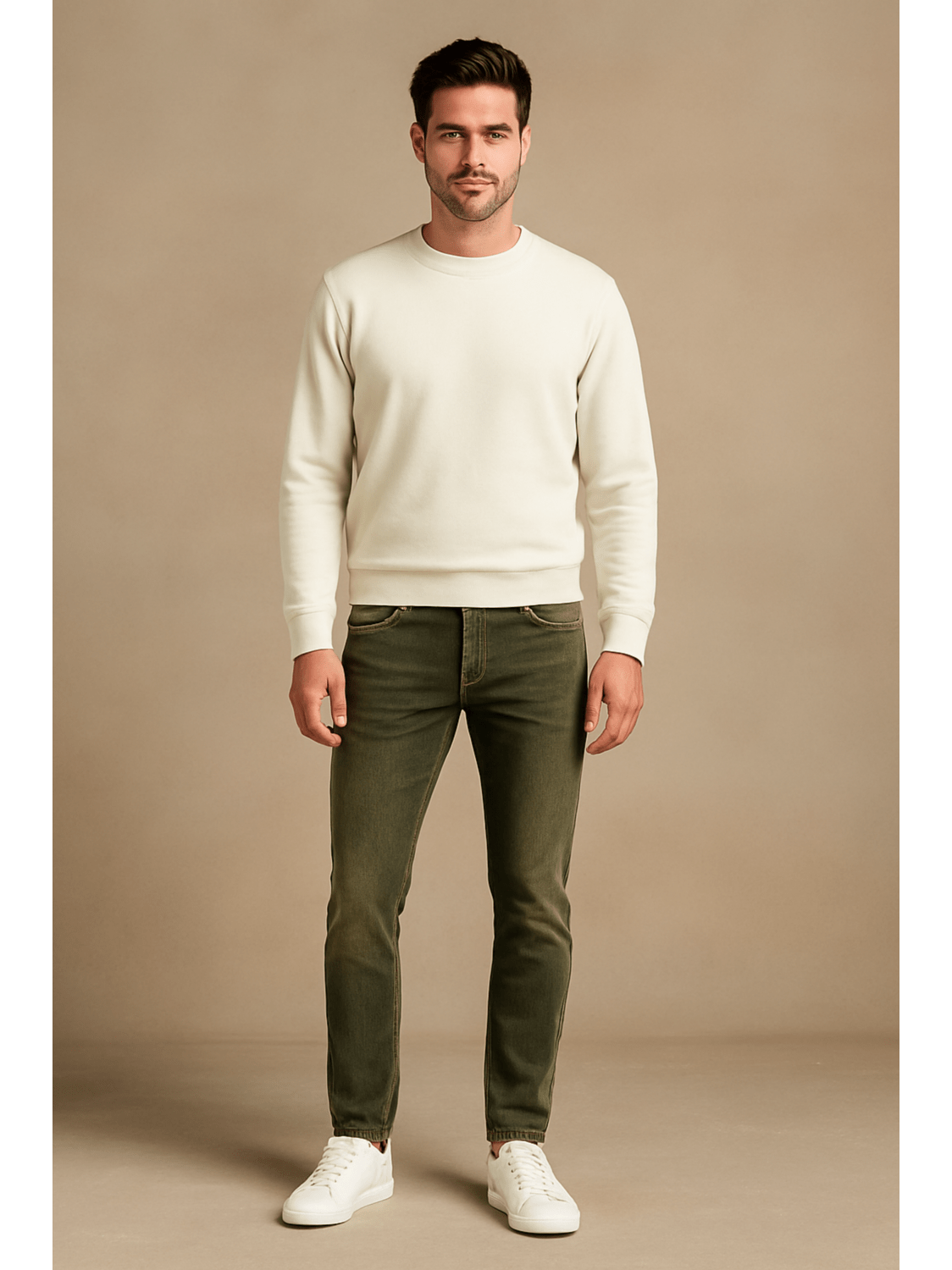 CTR240 - TGC SHIFTBACK Jeans True Green Cast – Regular Tapered Fit - Castelijn mode