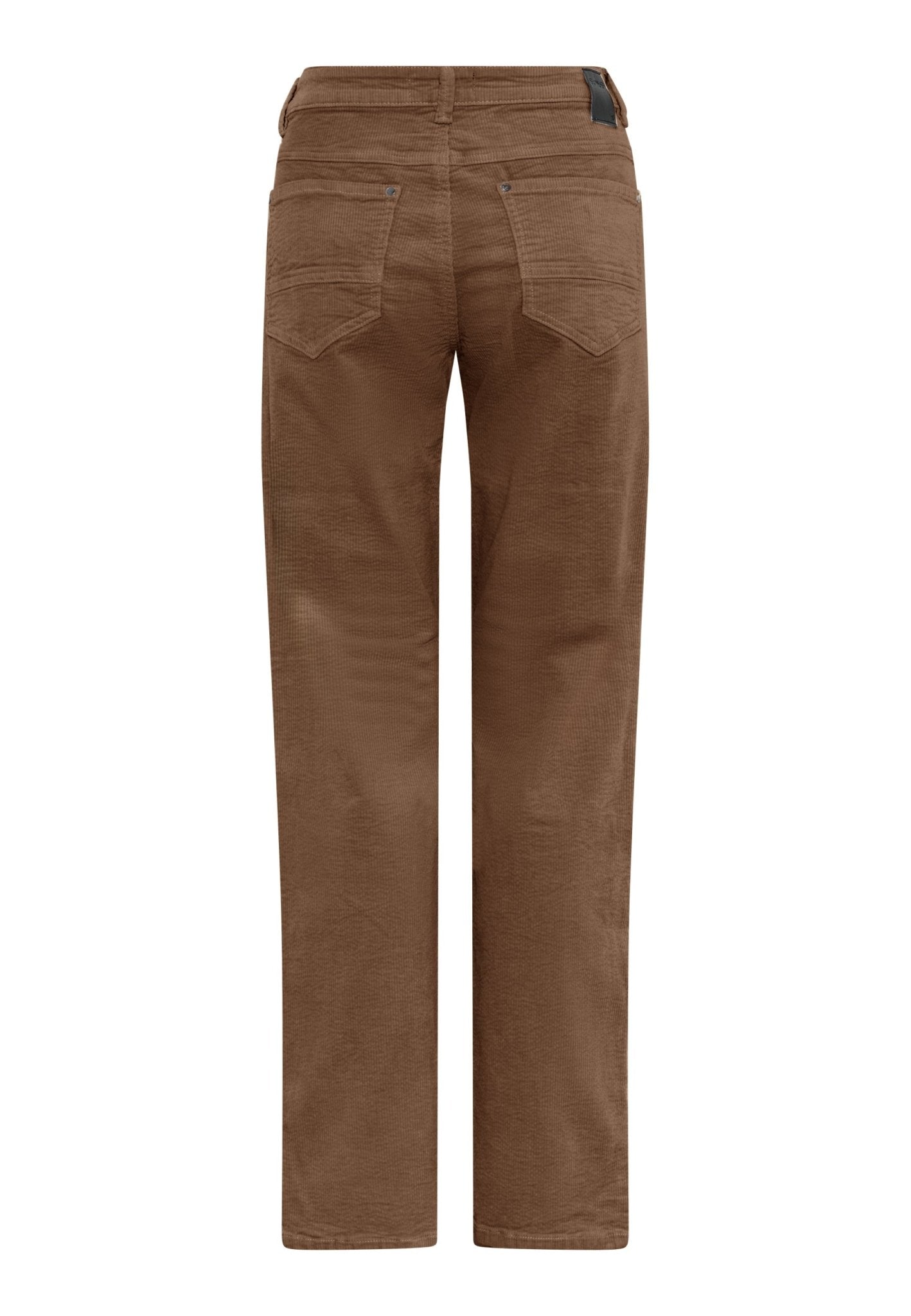 Emma Corduroy Broek Tabak - Castelijn mode