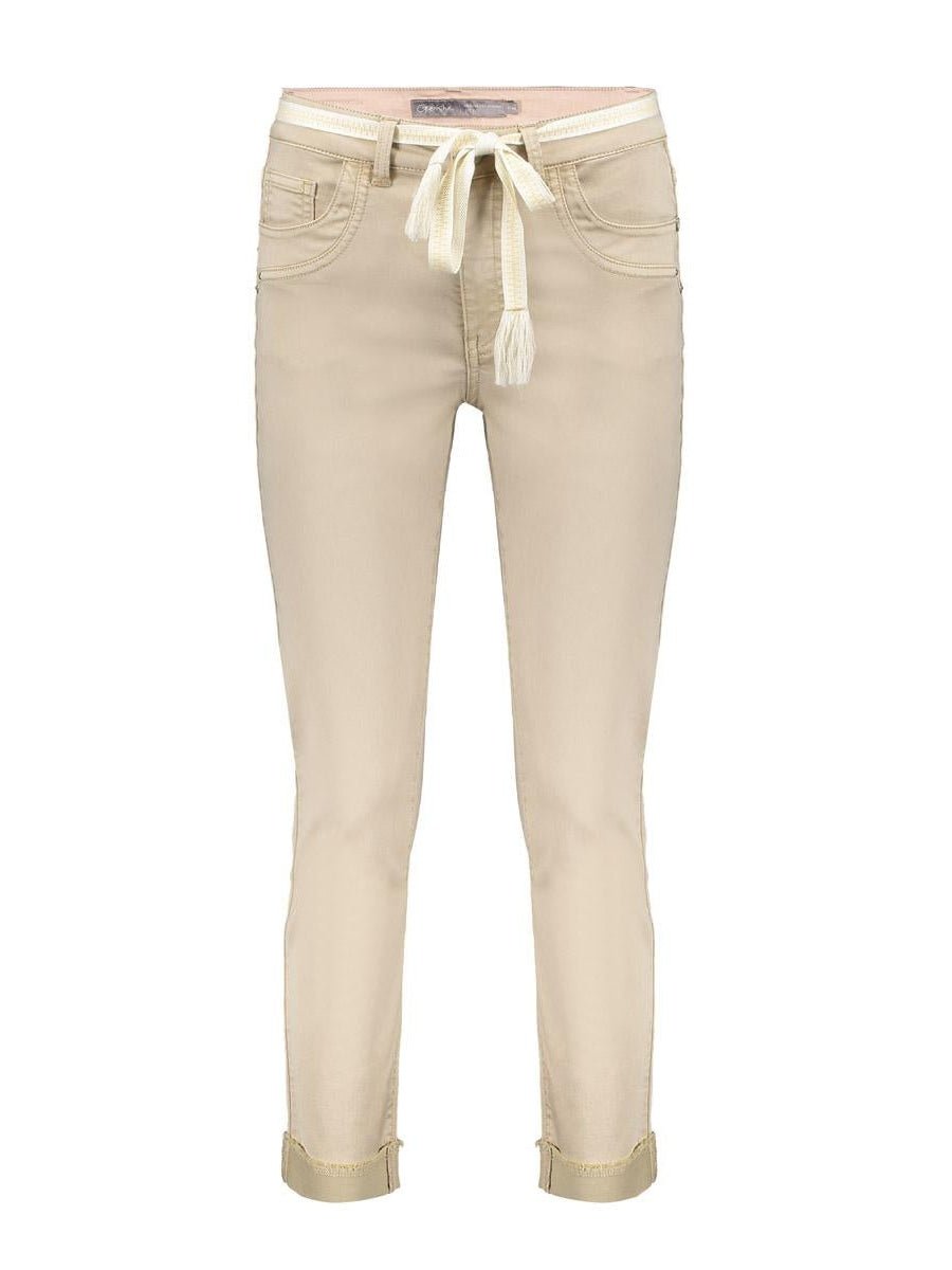 ETHEL Jeans turn - up beige - Castelijn mode