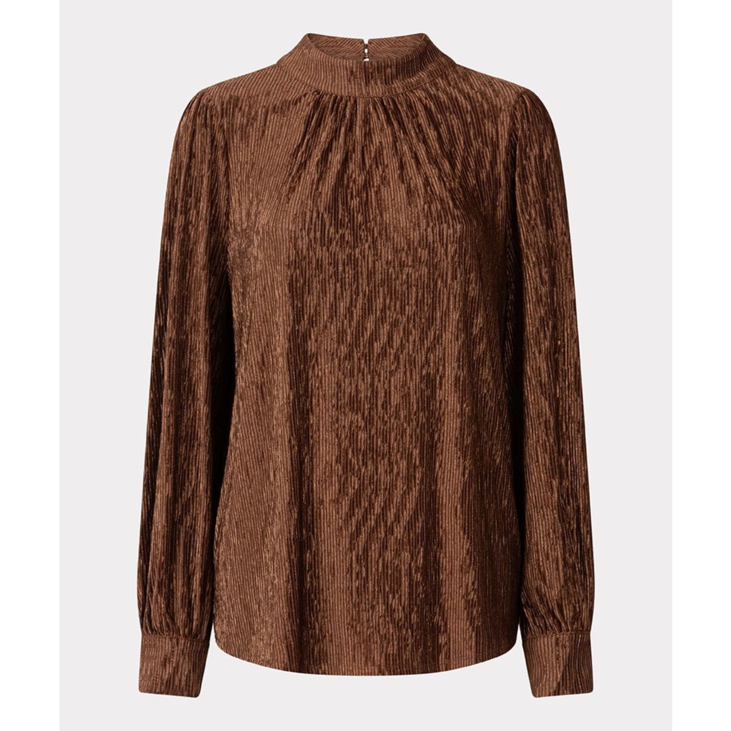 F24.05519 Brandy Blouse crinkled velvet - Castelijn mode