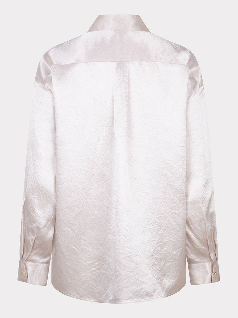 F25.15512 Blouse oversized acetate - Castelijn mode