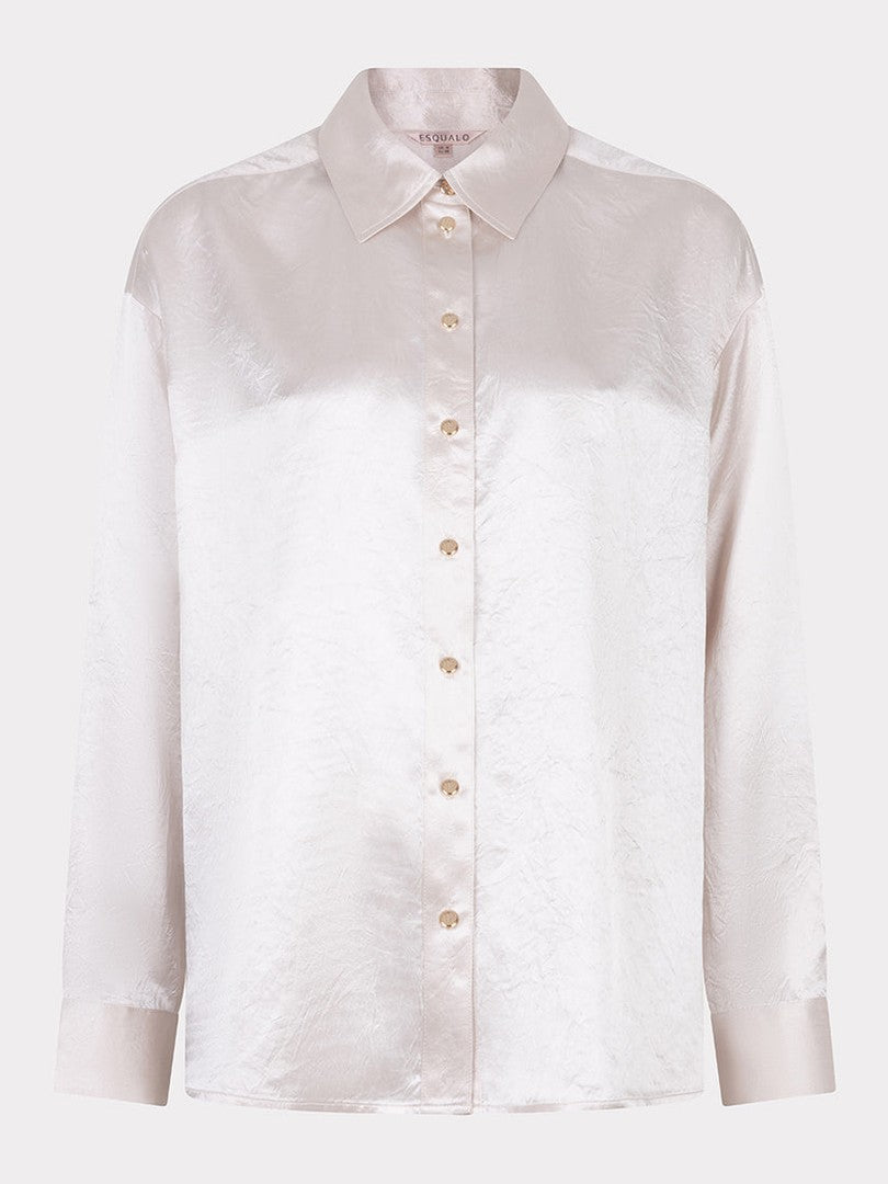 F25.15512 Blouse oversized acetate - Castelijn mode