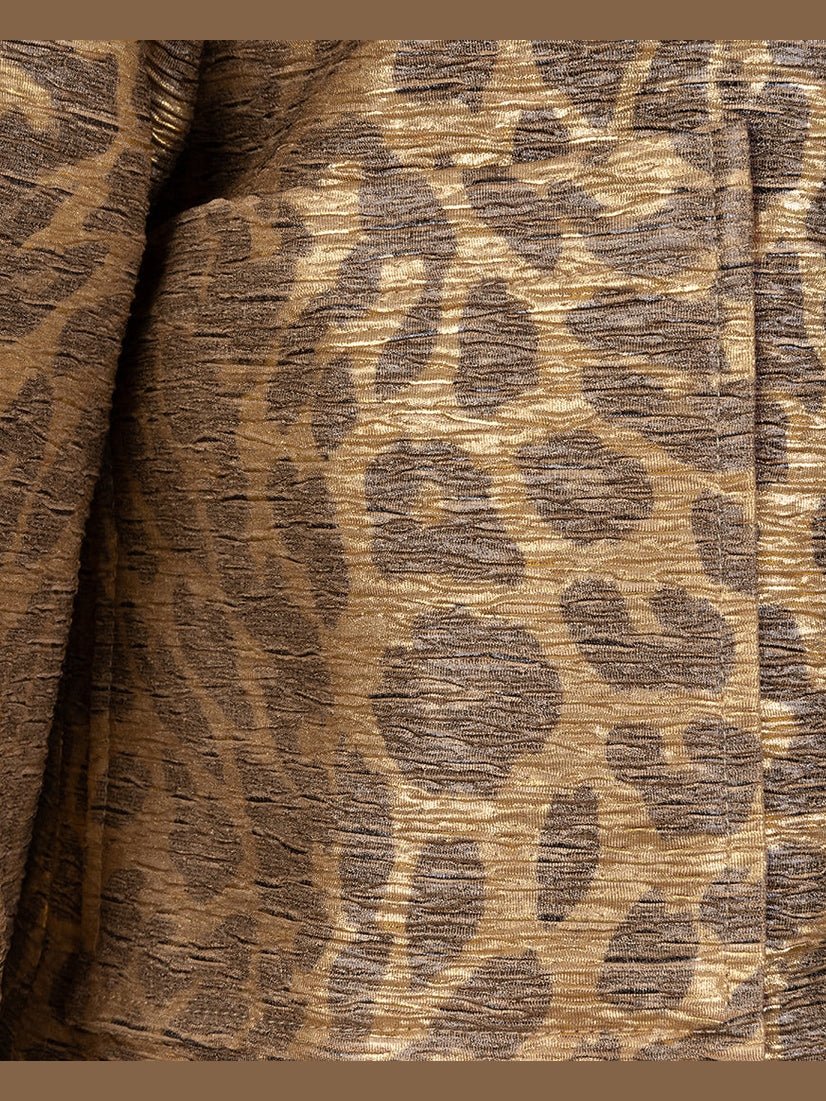 F25.19513 Jacket Leopard golden olive - Castelijn mode