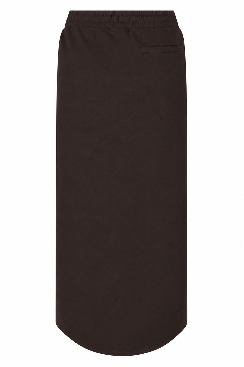 Fonda Maxi Rok Donkerbruin - Castelijn mode