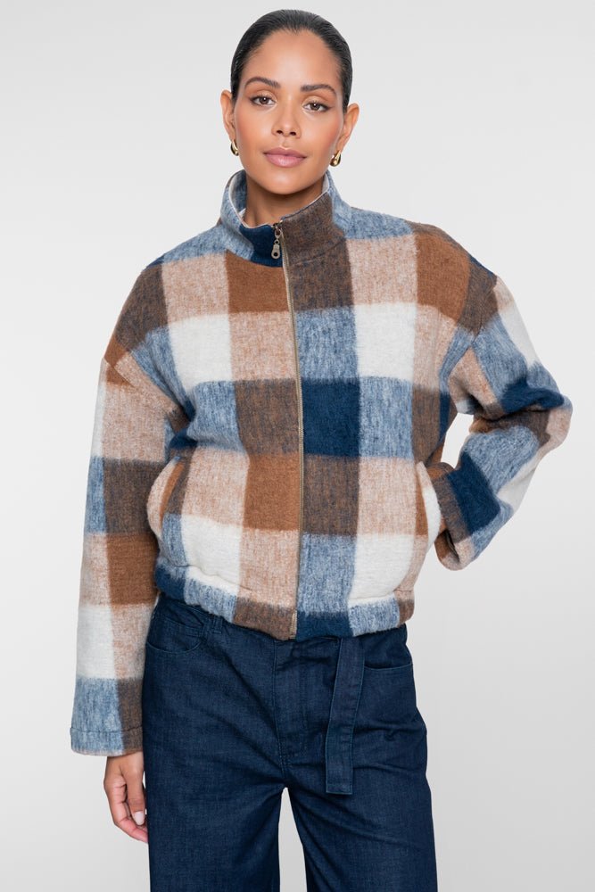 Geruit Jack Blauw - Castelijn mode