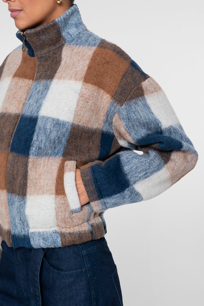 Geruit Jack Blauw - Castelijn mode