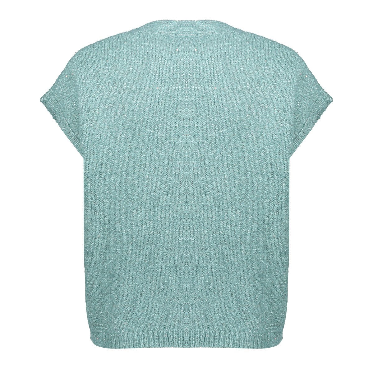Gilet Sierknopen Aqua - Castelijn mode