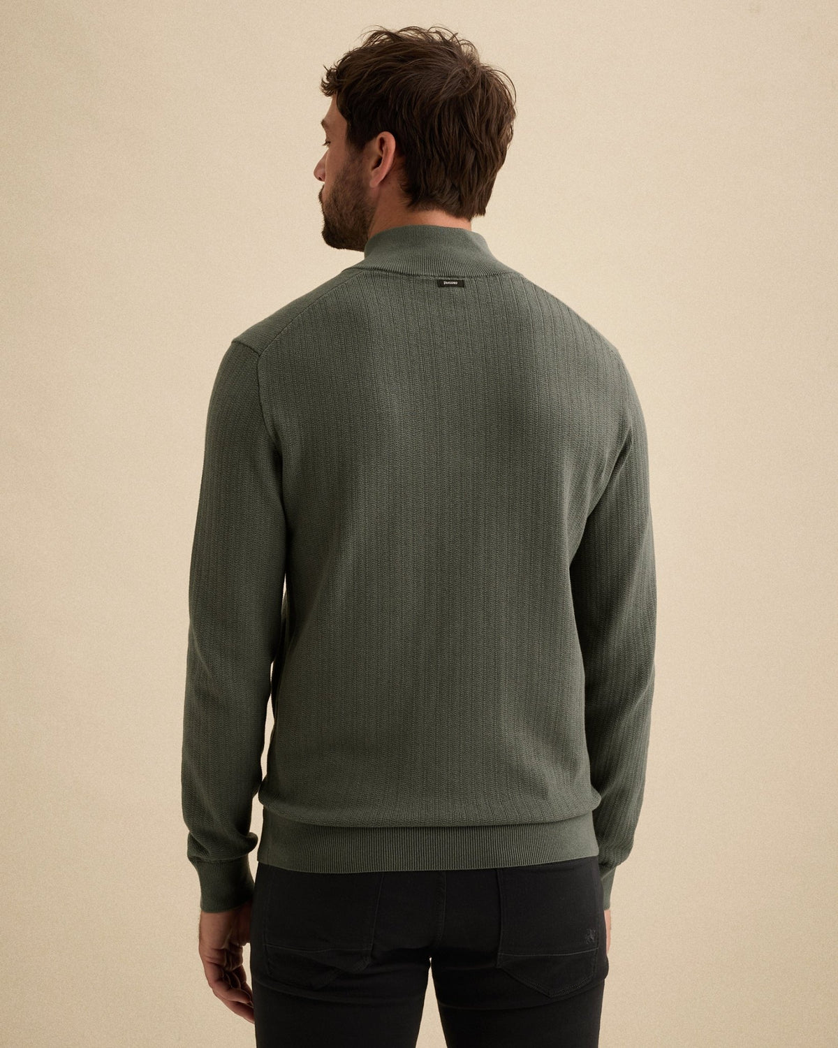 Half Zip Trui Groen - Castelijn mode