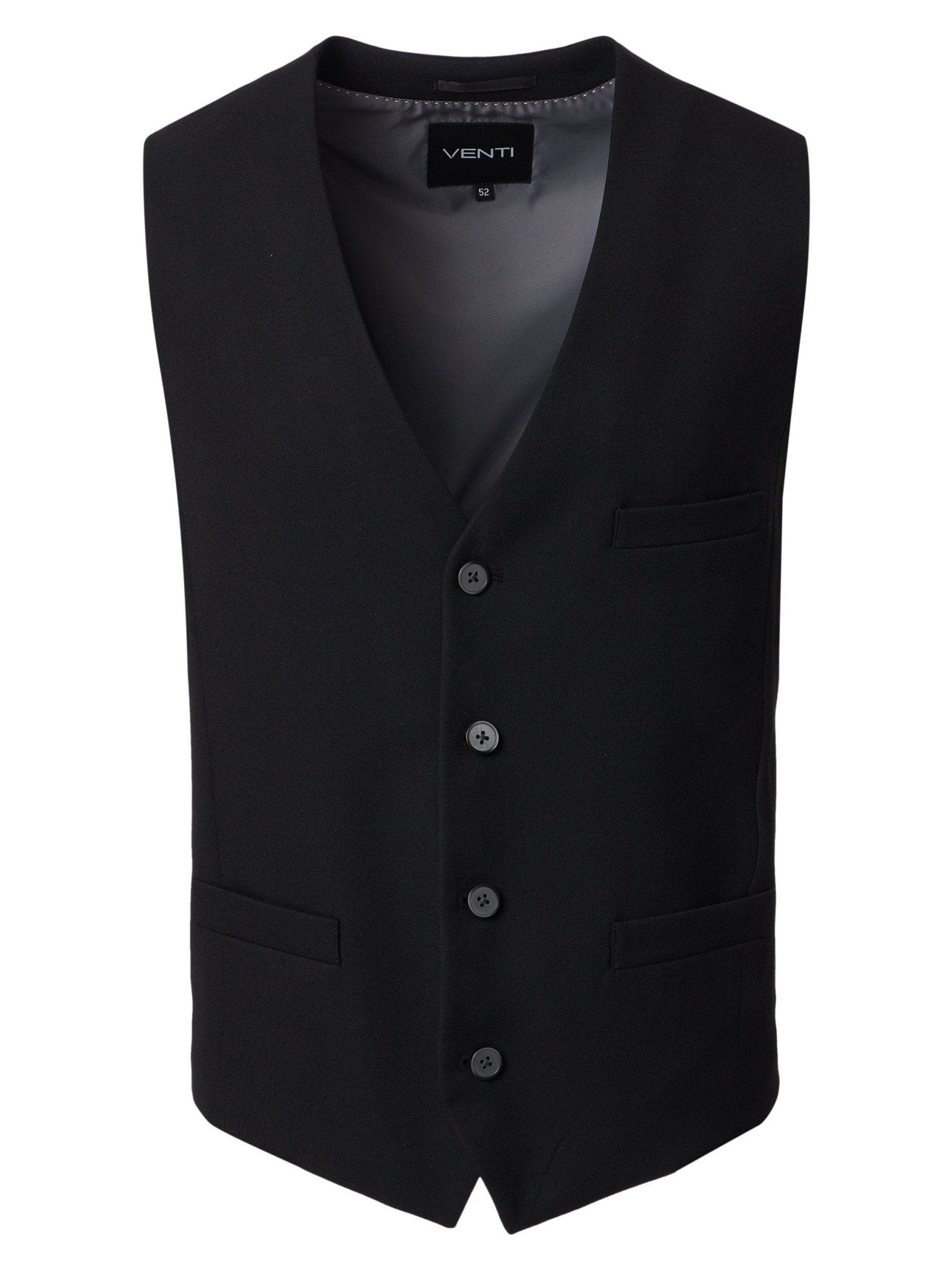 Heren Gilet Zwart - Castelijn mode